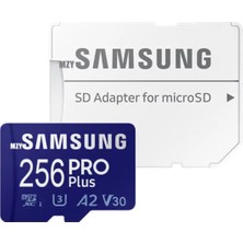 Samsung 256 GB Pro Plus Micro Sd Hazıfa Kartı