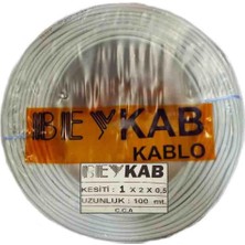 Beykab 1X2X0,50 Telefon Kablosu