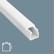 Mutlusan 25X25 Yapışkanlı Kablo Kanalı 100 mt