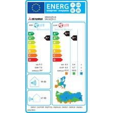 Mitsubishi SRK63ZR-W(S) Heavy A++ 21000 BTU/h Inverter Duvar Tipi Klima