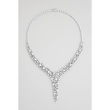 So CHIC İlk Dans 18 Ayar Beyaz Altın Kaplama Gümüş Gerdanlık