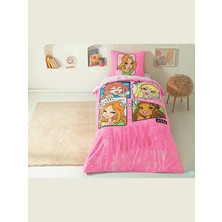 Taç Lisanslı Nevresim Takımı Winx Girls Club Tek Kişilik