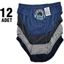 Dondeza 502 Baskılı Erkek Çocuk Slip 12'li