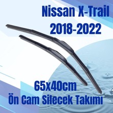 Silbak Ön Cam Silecek Takımı Nissan X-Trail Xtrail 2018-2022 65X40CM