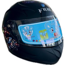 Tex Marvel Çocuk Kask Siyah