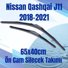 Silbak Ön Cam Silecek Takımı Nissan Qashqai J11 2018-2021 65X40CM