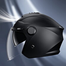 Mdsj 3c Çift Ayna Ter Emici Sıcak Motosiklet Kaskı (Yurt Dışından)
