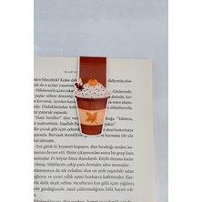 Burak Baskı Tasarım Mıknatıslı Sonbahar Kış Temalı Laminasyon  Kaplamalı Kitap Ayracı (4 Lü Set)