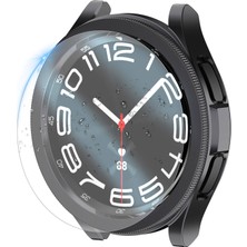 Vendas Samsung Galaxy Watch 6 Classic 47MM Uyumlu Gard-29 Sert Pc Kasa ve Ekran Koruyucu