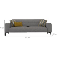 Kelebek Victory Yataklı Üçlü Koltuk