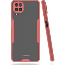 Andeka Samsung Galaxy M32 Kılıf Platin Silikon - Pembe