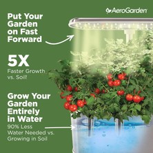 Aero Garden Aerogarden Harvest Elite Kapalı Bahçe Topraksız Sistemi - Paslanmaz Çelik