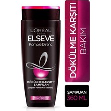 Elseve Komple Direnç Şampuan 360 ml + Bakım Krem 175 ml Set