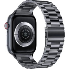 Eco Center Apple Watch Seri 2 3 4 5 6 7 8 Uyumlu 42 44 45 49 mm Metal Kordon Metalkordon