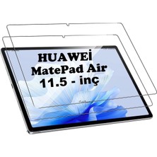 M.TK Moveteck Huawei Matepad Air 11.5 Inç Tablet Camı Uyumlu Nano Esnek Tam Kaplar Ekran Koruyucu Kırılmaz