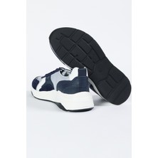 Wrangler Wrangler Deri Lacivert Beyaz Sneaker Ayakkabı