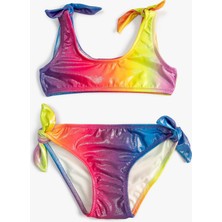 Koton Bikini Takımı Parlak Çok Renkli 2 Parça