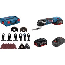 Bosch Professional GOP 18V-28 2,5 Ah Çift Akülü Çok Amaçlı Alet - L-boxx Çantalı