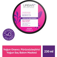 Intense Keratin Aşırı Yıpranmış Saçlara Özel Yoğun Saç Bakım Maskesi 230 Ml-Vegan