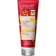 URBAN Care Hibiscus&Shea Butter Kıvırcık ve Dalgalı Saçlara Özel Saç Bakım Kremi-Sülfatsız-250ML