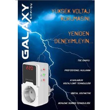 Galaxy Energy S220 16A Ayarlanabilir Voltaj Koruyucu