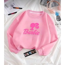 Newcabin.35 Kalın Geniş Pembe Oversize Pamuklu 3İplik Sweat