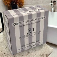 Aphrodew Çörek Otlu Vegan Doğal Sabun - Sivilceye Meyilli Ciltler İçin Yağ Arındırıcı, Doğal Peeling Etkili