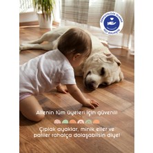 Lindos -  Doğal Lavanta Kokulu Ahşap Temizleyici Konsantre Vegan Parke Temizleyici Parlatıcı 1200 ml