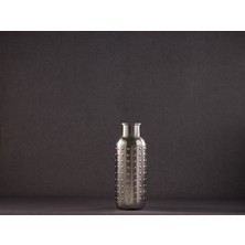 Doqu Home Iron Hand Plnt W Pnc B MA3845 Silver Vazo Standart - Gümüş