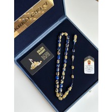 Kehribar Store Özel Yazılı, Özel Kutulu Altın Parçacıklı Tesbih Kişiye Özel Isimli