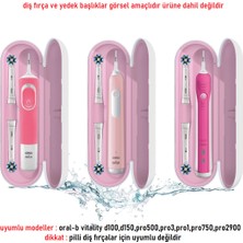 Diş Fırçası kabı , Sadece oral-b Pro , Vitality Ve Starter pack şarjlı diş fırçası Serisine Uyumlu koruma kutusu