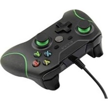 Crk Teknoloji  Xbox One Kablolu Oyun Kolu Gamepad Controller + Pc