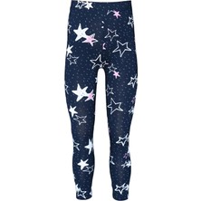 Crayon Stars Kız Çocuk Yazlık Desenli Tayt