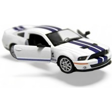 Peda Toy Metal Model Ford Lisanslı Die-Cast Araç 1,36 Çek Bırak Kapı Aç Kapa 2007 Ford Mustang Shelby GT500