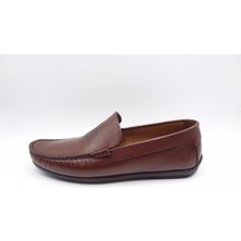 Güvener King Shoes 4006 Yazlık Kahverengi Erkek Ayakkabı