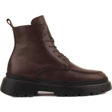 Saillaker’s Sail Lakers - Kahverengi Deri Erkek Postal Bot