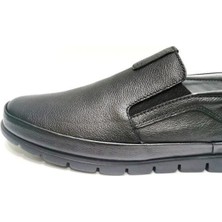 Güvener King Shoes Siyah Bağsız Erkek Ayakkabı
