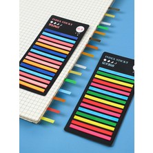 Ezoshop Kısa Serit Postit Seffaf Yapiskanli Not Kagidi Kirtasiye Post It - Kısa Şerit 5