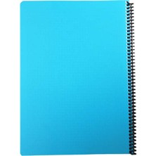 Mynote A4 60 Yaprak Spiralli Plastik Neon Kapak Defter