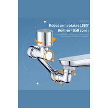 Bernami Mutfak Banyo Musluk Başlığı 180 Derece Dönebilen Fonksiyonel Evrense [mustazen]