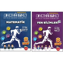 Newton Yayınları 8. Sınıf LGS Kondisyon Matematik Denemeleri - 8. Sınıf LGS Kondisyon Fen Bilimleri Denemeleri