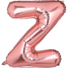 Tinky Winky Folyo Balon Büyük Boy Harf Helyum Balon 100  cm  Rosegold Renk Bride To Be Bekarlığa Veda