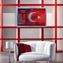 Uv Baskılı Namaz Vakitlerini Gösteren 8 Farklı Imamla Ezan Ve Uzaktan Kumandalı Dijital Vakitmatik