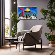 Uv Baskılı Namaz Vakitlerini Gösteren 8 Farklı Imamla Ezan Ve Uzaktan Kumandalı Dijital Vakitmatik