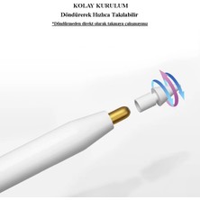 Loges Goojodoq Apple Pencil Uyumlu Stylus Uçları - 4'lü Paket Stylus Kalem Ucu Apple Pen 1. ve 2. Nesil