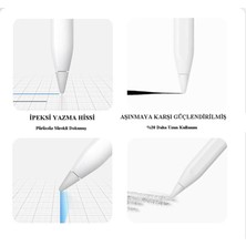 Loges Goojodoq Apple Pencil Uyumlu Stylus Uçları - 4'lü Paket Stylus Kalem Ucu Apple Pen 1. ve 2. Nesil