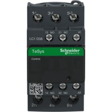 SCHNEIDER TESYS D LC1D38M7 1NA+1NK 18.5KW 3P 38A 220VAC GÜÇ KONTAKTÖRÜ