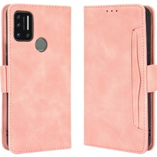 Yihang Boutique - 1383 Umidigi A7 Için Darbeye Dayanıklı Kart Tutuculu Telefon Kılıfı - Pembe (Yurt Dışından)