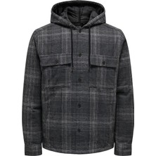 Only & Sons Only&sons Erkek Kapüşonlu Kışlık Gömlek 22027324
