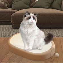 Somodz Kedi Karton Yatak Kedi Tırmalama Pedi Kase Koruması Top Destekli Evcil Hayvan Malzemeleri Stil B (Yurt Dışından)